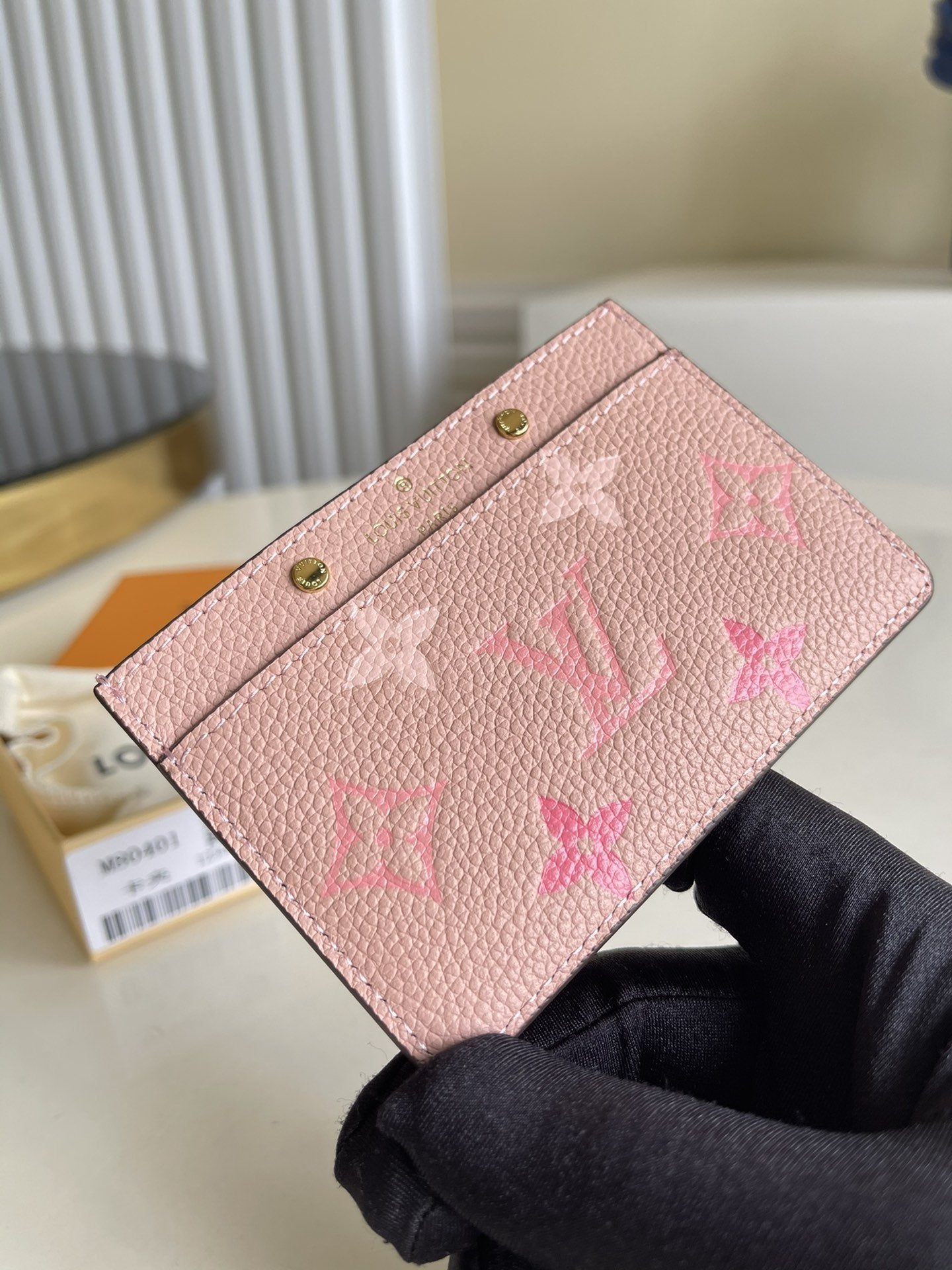 Louis Vuitton Card Holder 11cm Pink