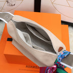 Hermes Bride A Brac Case Beige Bag For Women, Women’s Handbags, Shoulder Bags 9.8in/25cm