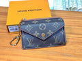 Louis Vuitton Recto Verso Monogram Wallet 13cm Black