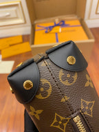 Louis Vuitton Locky BB Monogram Handle Bag 20cm Brown