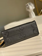Louis Vuitton Handle Bag 25cm All Black
