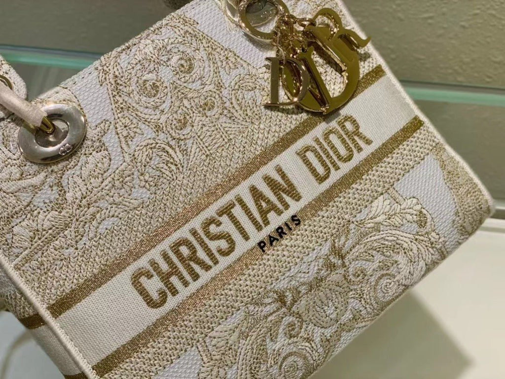 Christian Dior Medium Lady D-Lite Bag 24cm