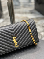 Saint Laurent Kata 99 Chain Bag With Gold Hardware 26cm