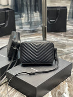 Saint Laurent Lou Camera Bag With Black Hardware 23cm