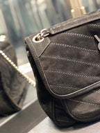 Saint Laurent Niki Medium Chain Bag With Silver Hardware 28cm