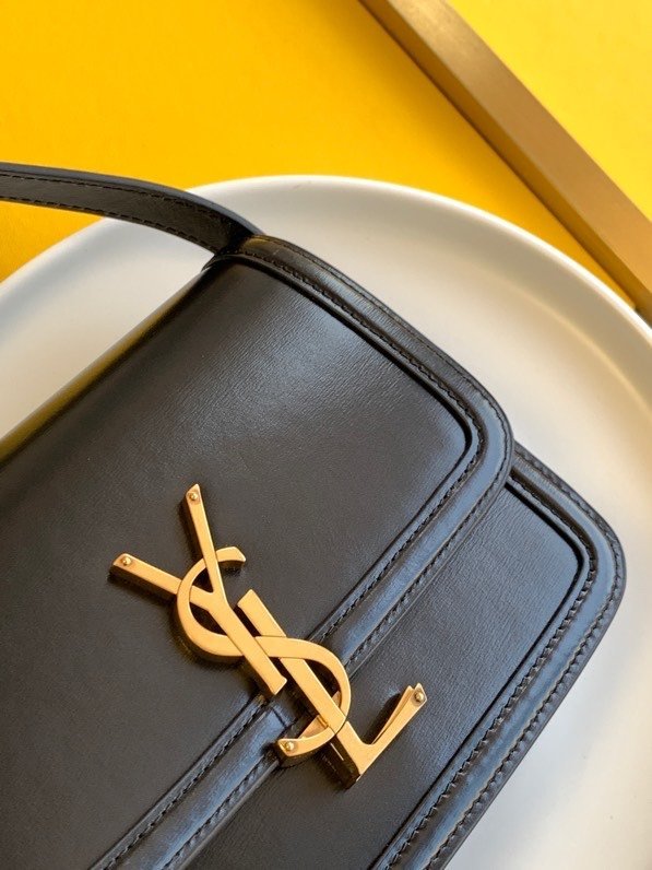 Saint Laurent Solferino Small Satchel With Gold Hardware 19cm