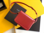 Saint Laurent Solferino Small Satchel With Gold Hardware 19cm