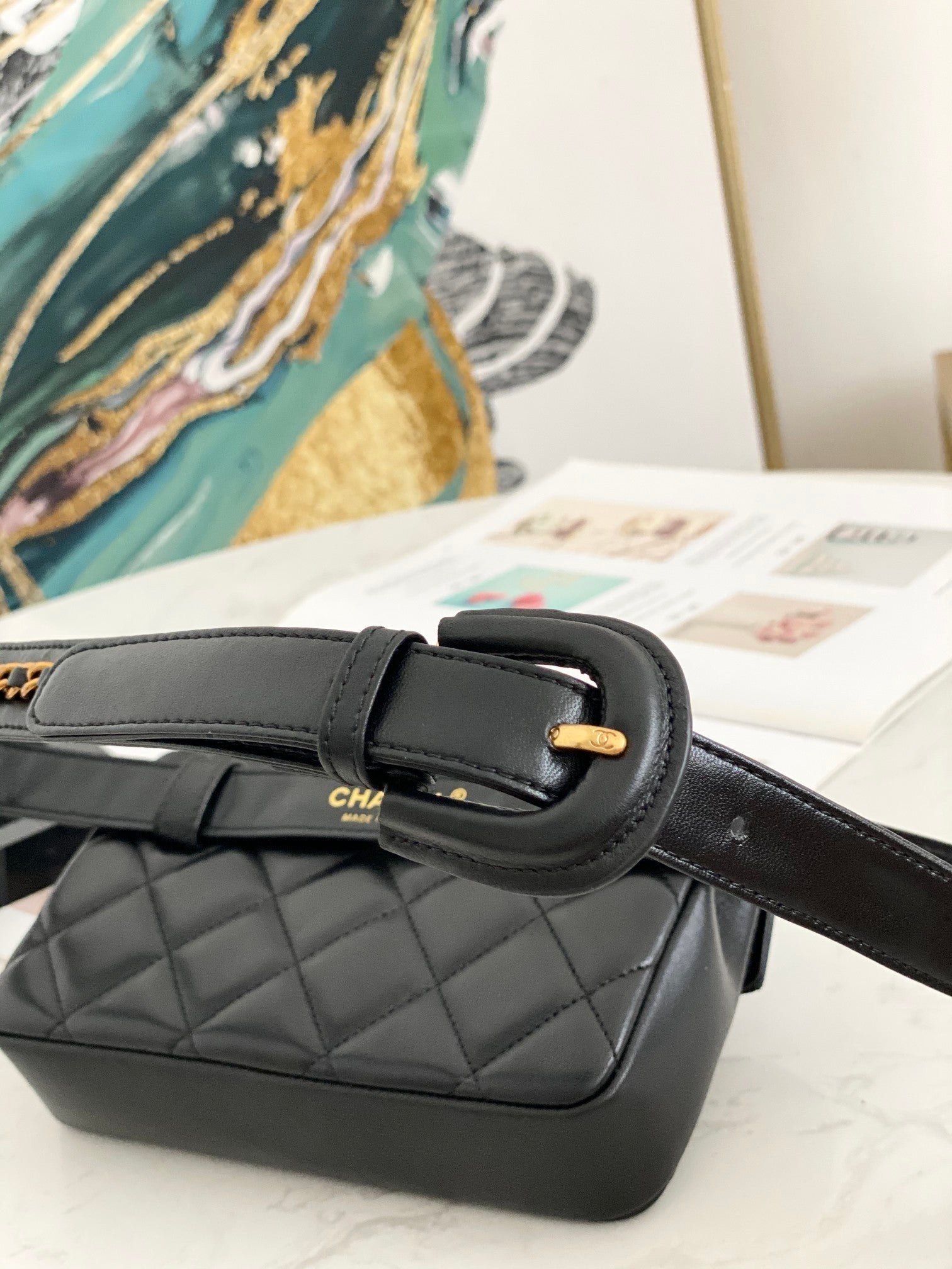 CO-CO Chanel Belt Bag 18cm