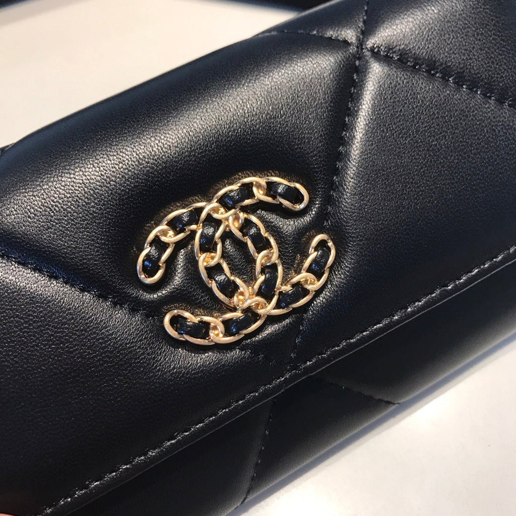 CO-CO Chanel Long Wallet 17cm