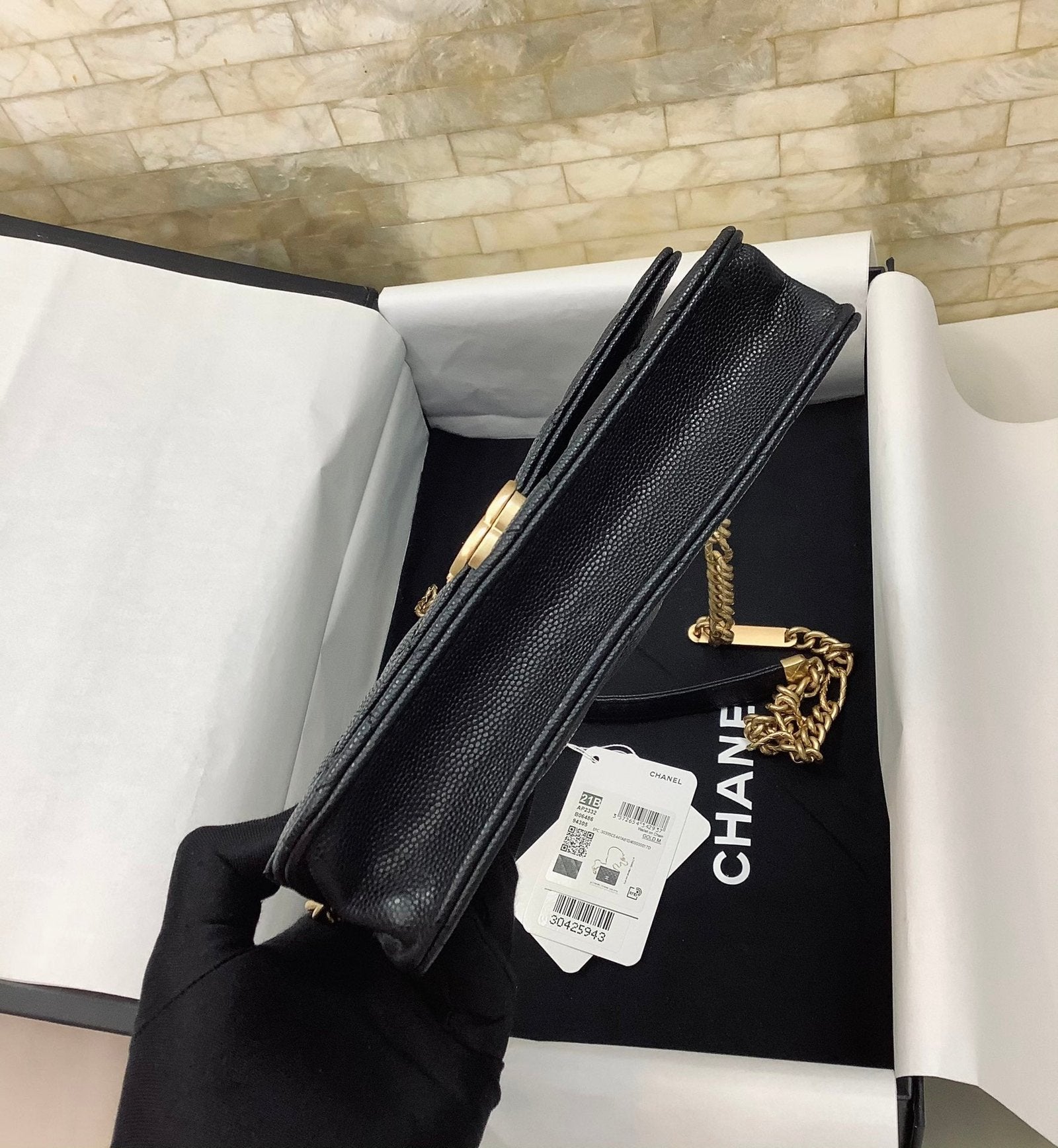 CO-CO Chanel Clutch With Chain 19cm