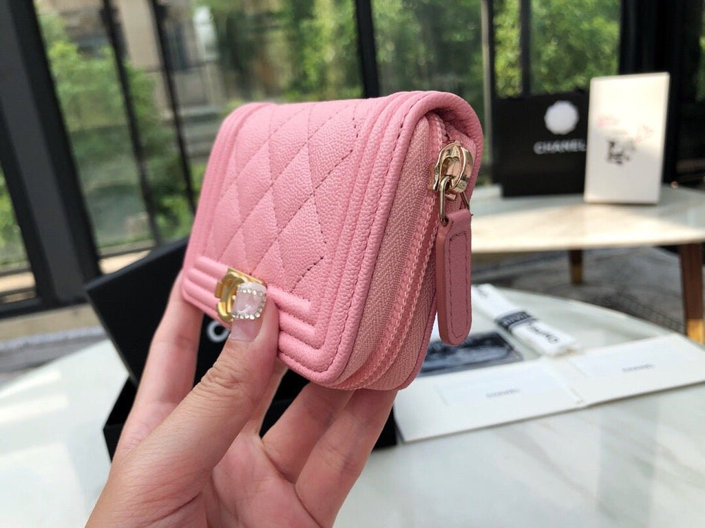 CO-CO Chanel Zipped Coin Purse 11cm