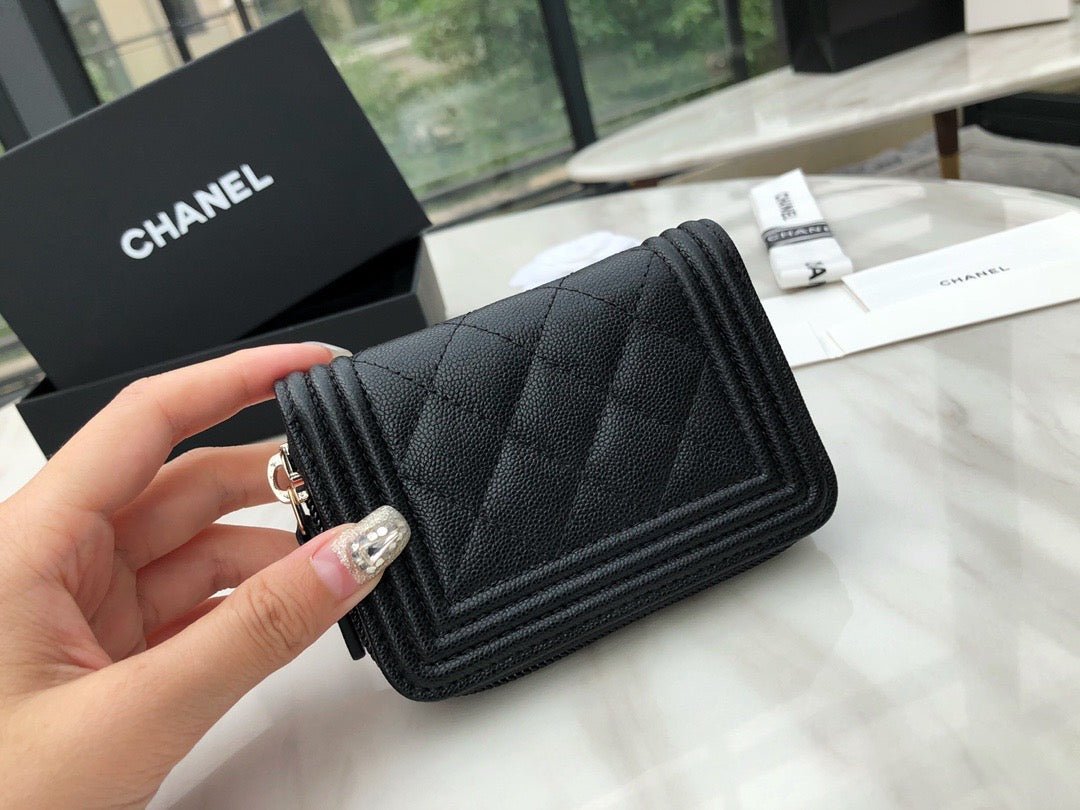 CO-CO Chanel Zipped Coin Purse 11cm