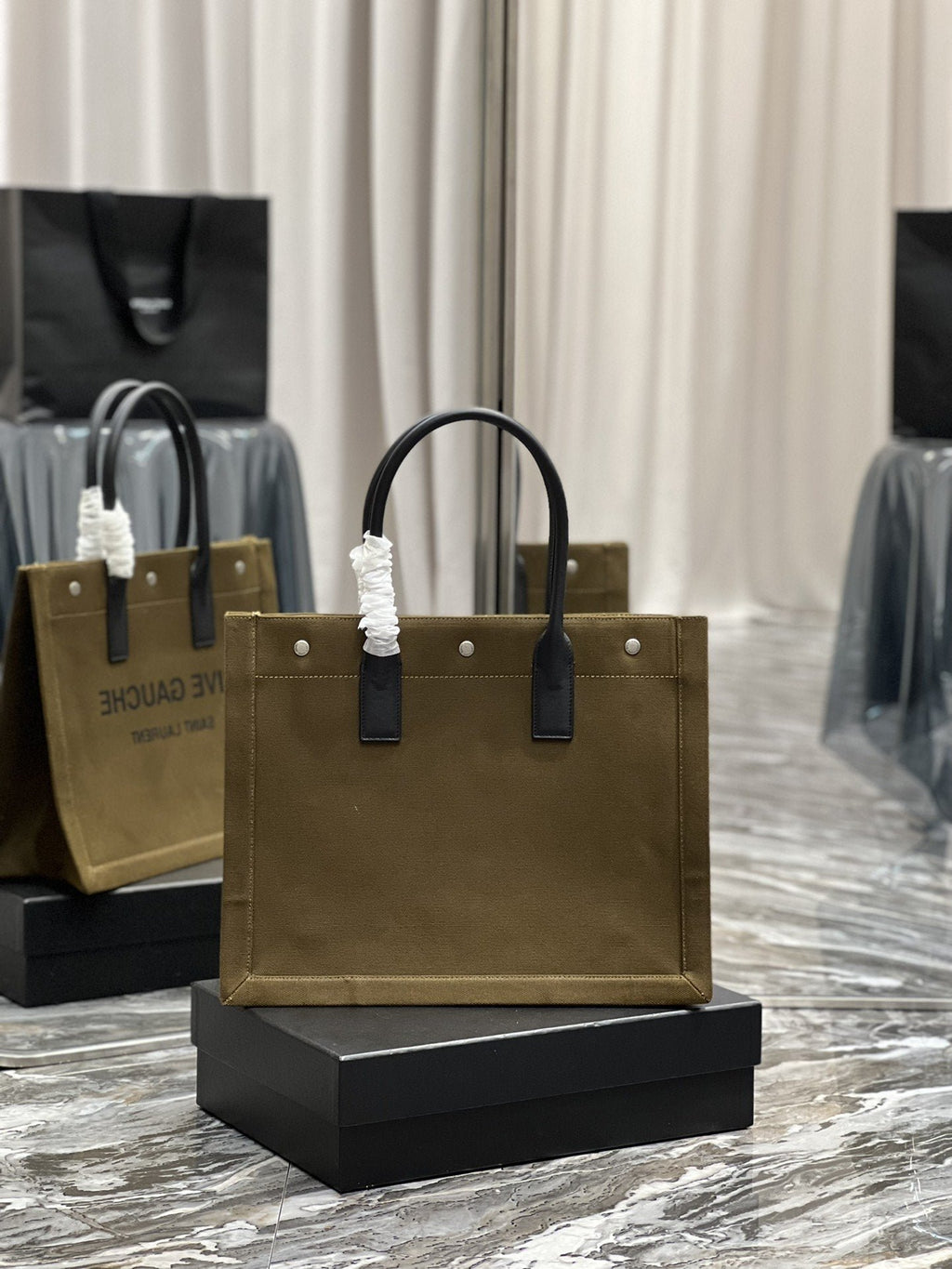 Saint Laurent Rive Gauche Tote Bag 39cm
