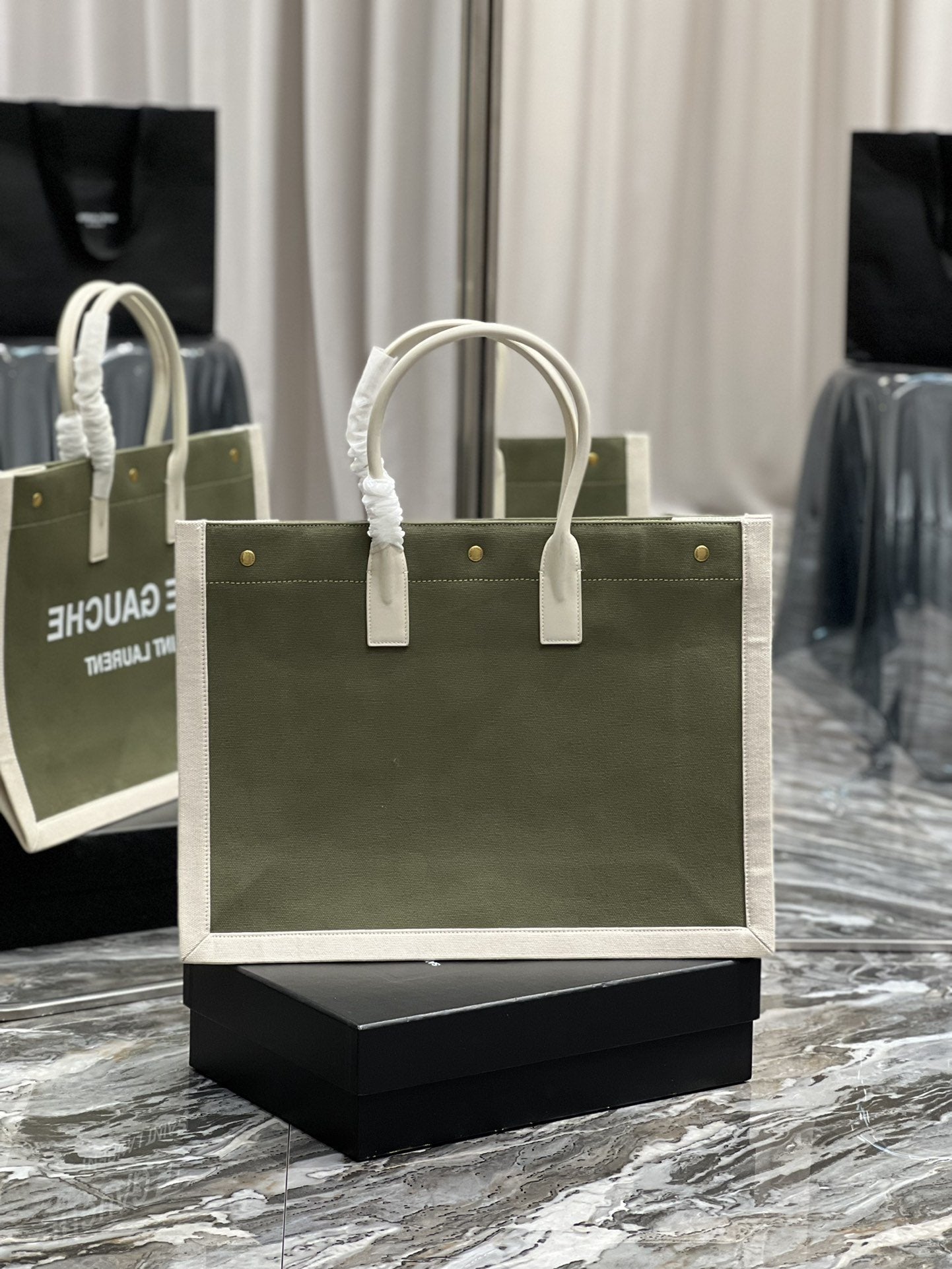 Saint Laurent Rive Gauche Tote Bag 48cm