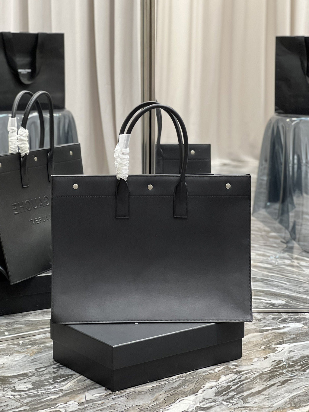 Saint Laurent Rive Gauche Tote Bag 48cm