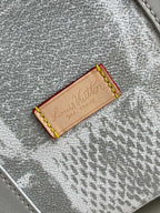 Louis Vuitton Keepall Bandouliere 50cm Damier Salt Canvas Spring/Summer Collection N50059, Grey