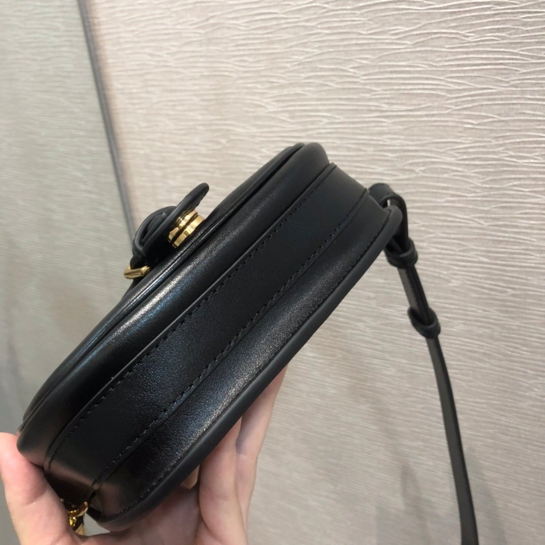 Christian Dior Black Mini Crossbody Bag 18cm