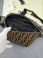 Fendi Belt Bag 18cm Brown