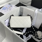 Chanel Classic Flap Bag 20cm White
