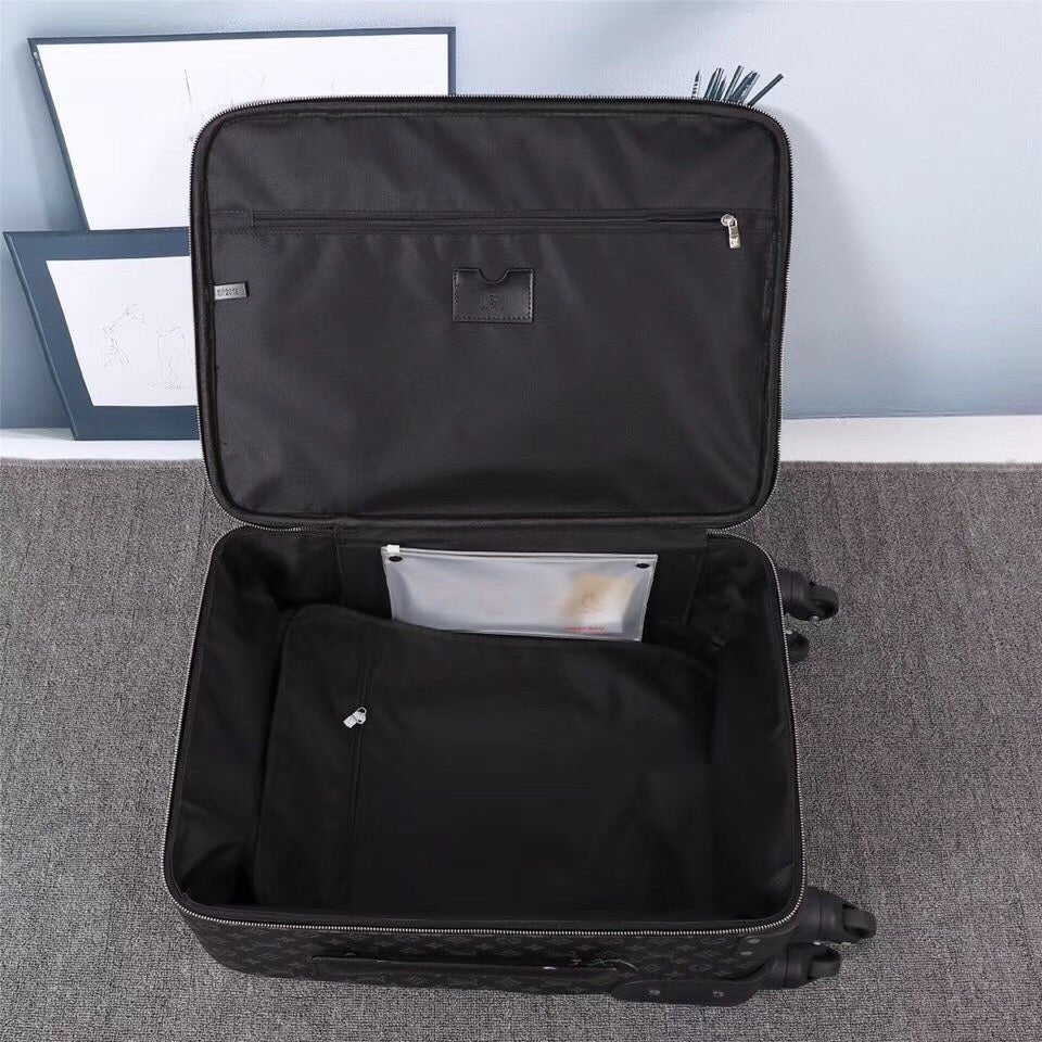 Louis Vuitton Rolling Vali In Black 20 Inch