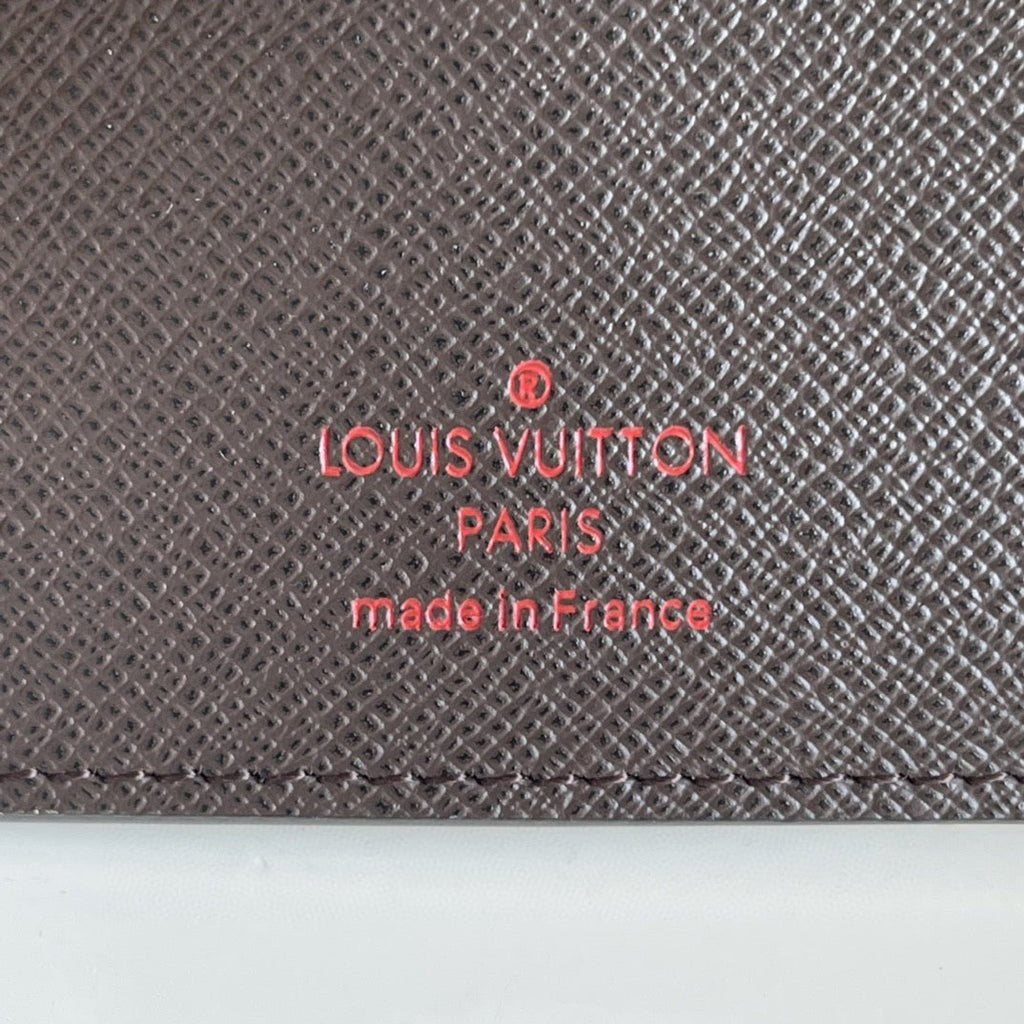 Louis Vuitton Amerigo Wallet 12cm Brown