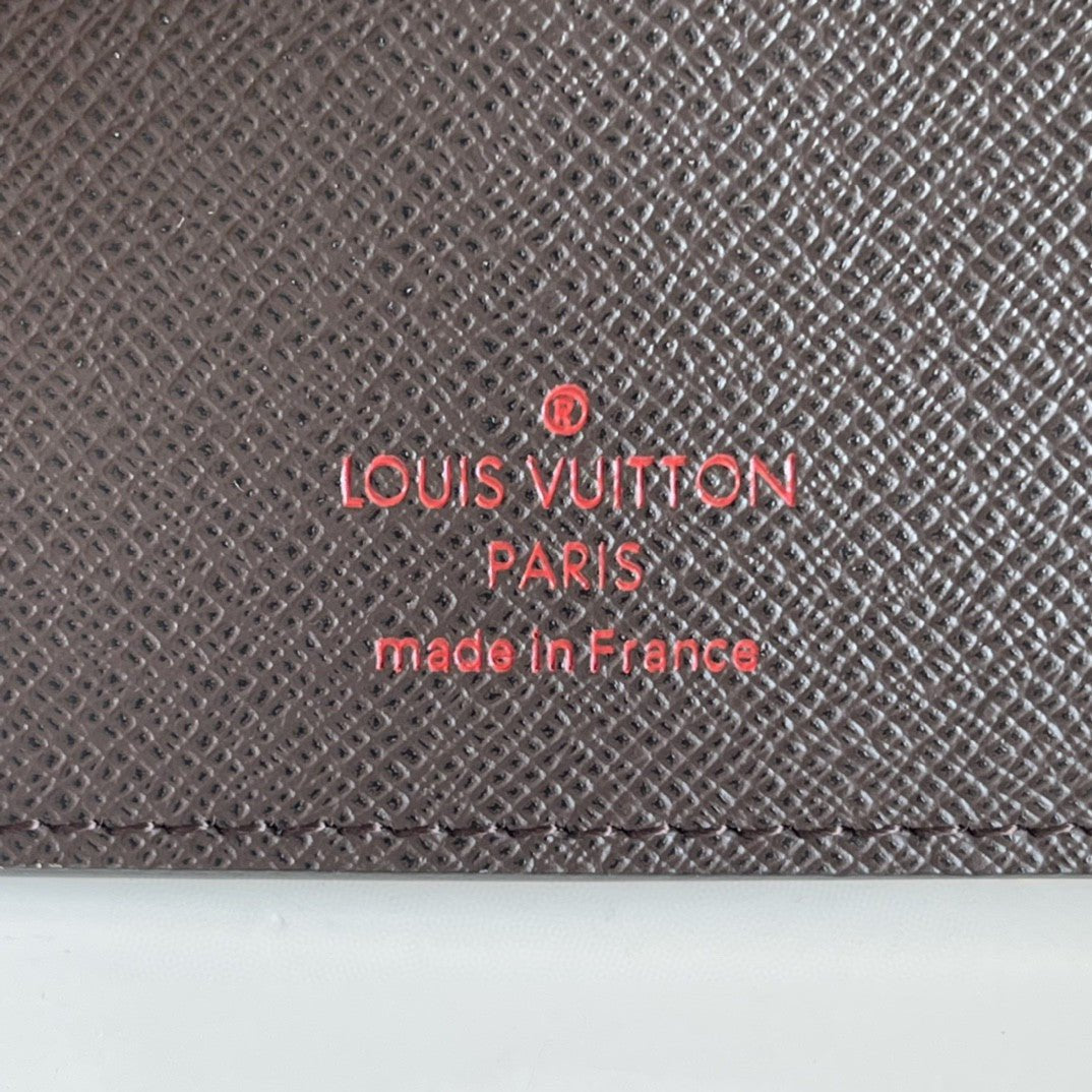 Louis Vuitton Amerigo Wallet 12cm Brown