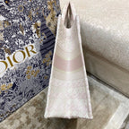 Christina Dior Medium Book Tote Bag 36cm Pastel