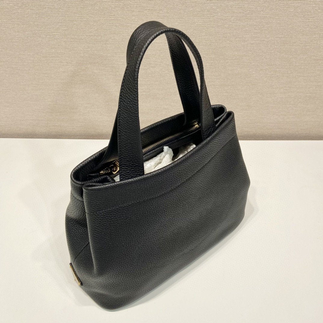 Prada Small Tote Black For Women, Women’s Bags 12.6in/32cm