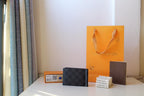 Louis Vuitton Wallet 12cm Black