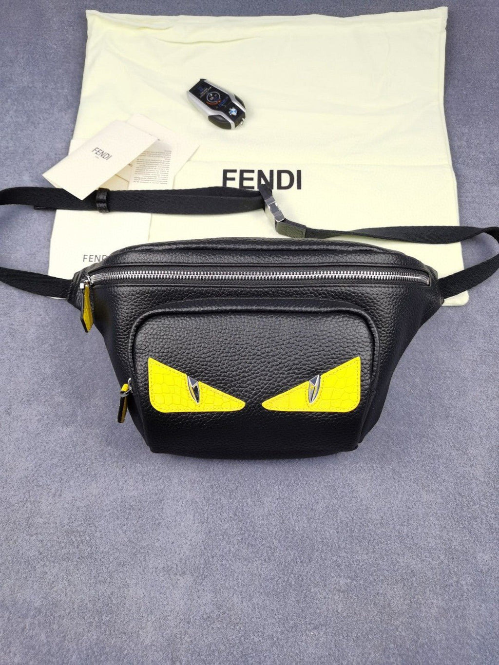Fendi Belt Bag 18cm Black