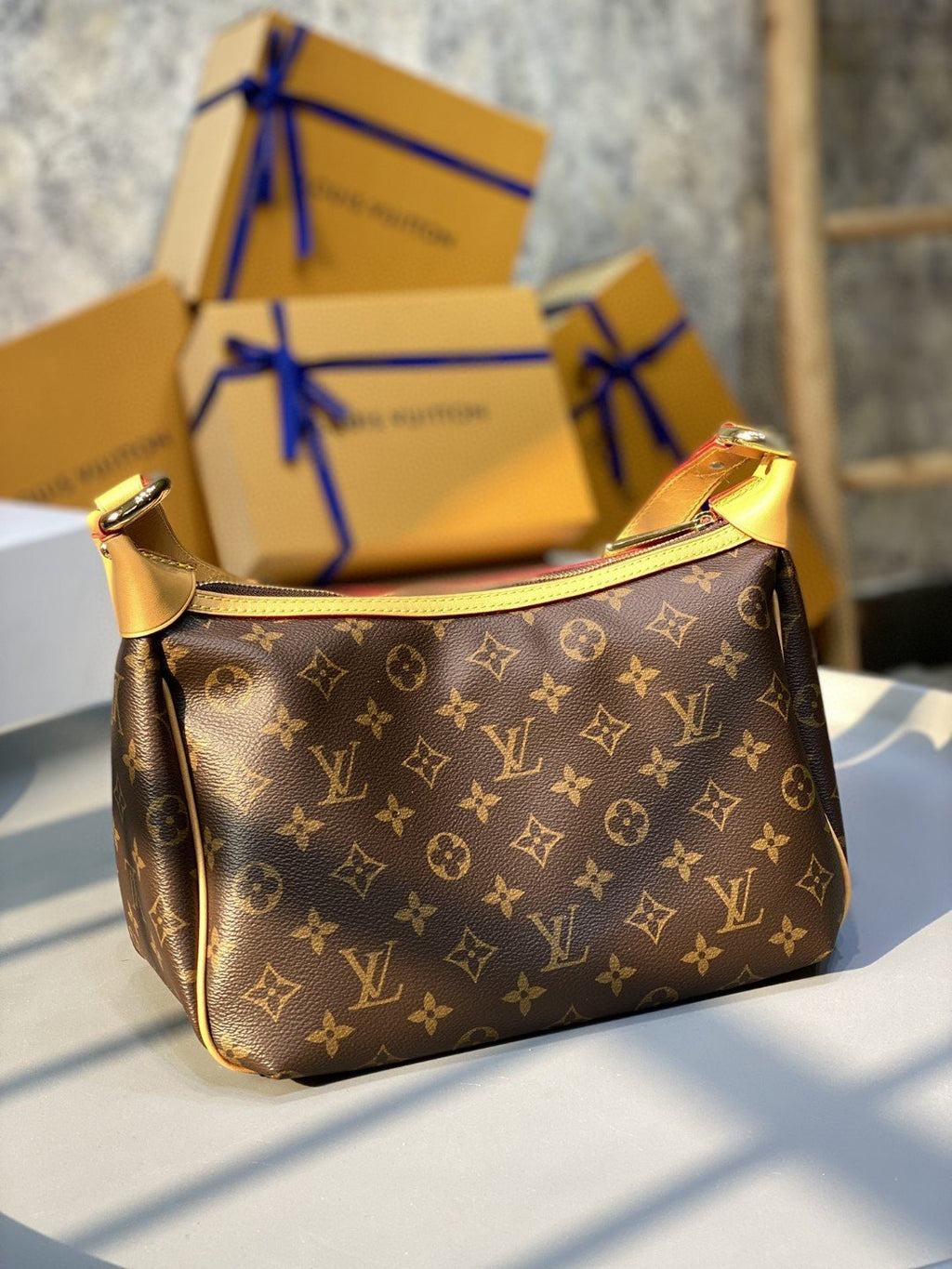 Louis Vuitton Tikal GM Monogram Canvas For Women, Women’s Handbags, Shoulder Bags 30cm LV M40077