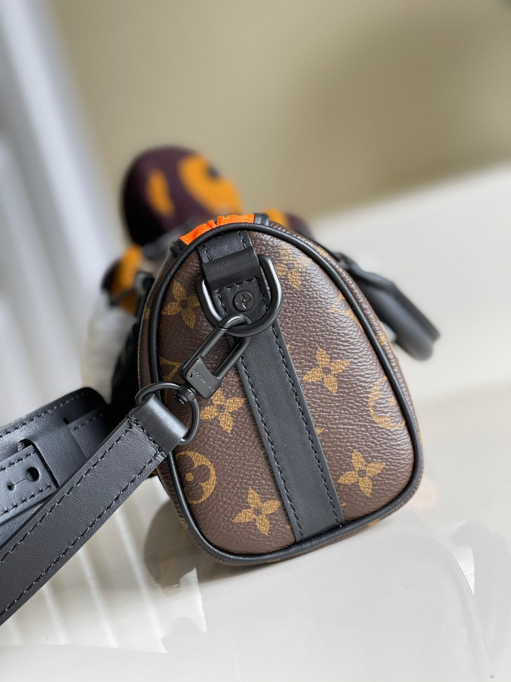 Louis Vuitton Keepall Nano Handle Bag 21cm Brown