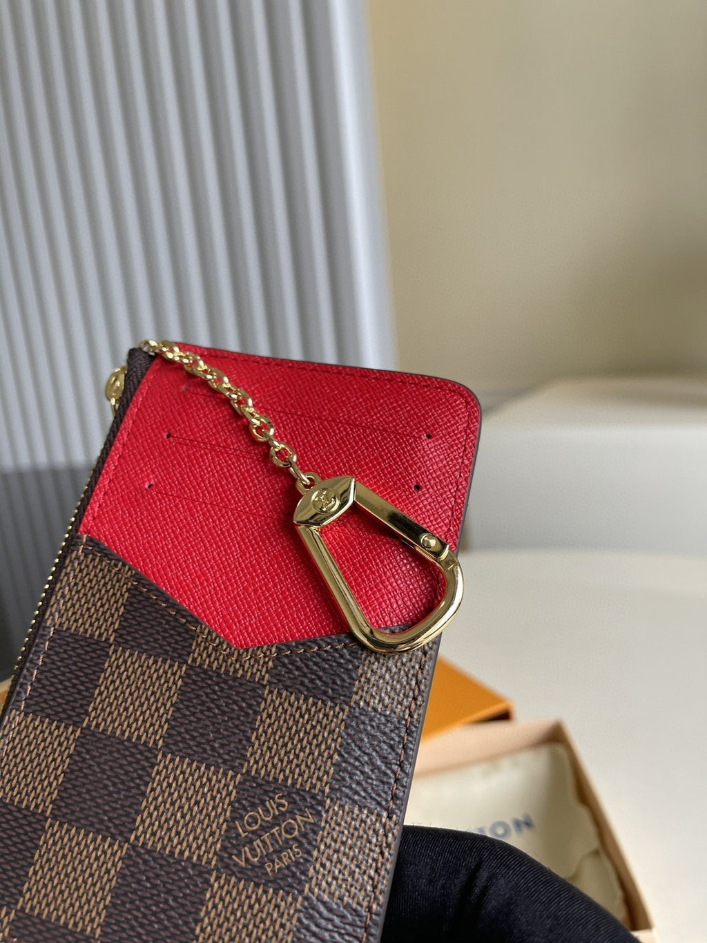 Louis Vuitton Monogram Empreinte Wallet 13cm Brown