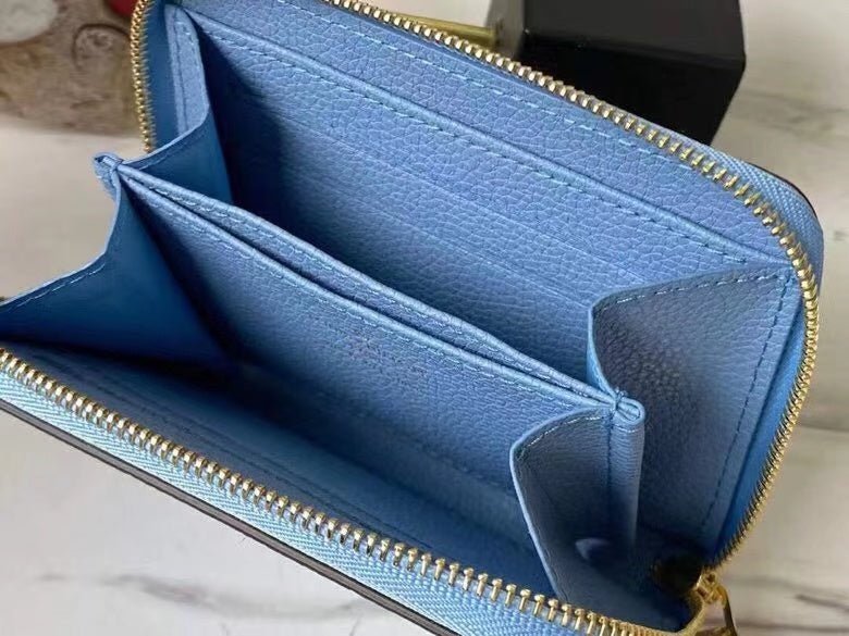 Louis Vuitton Monogram Wallet 11cm Blue