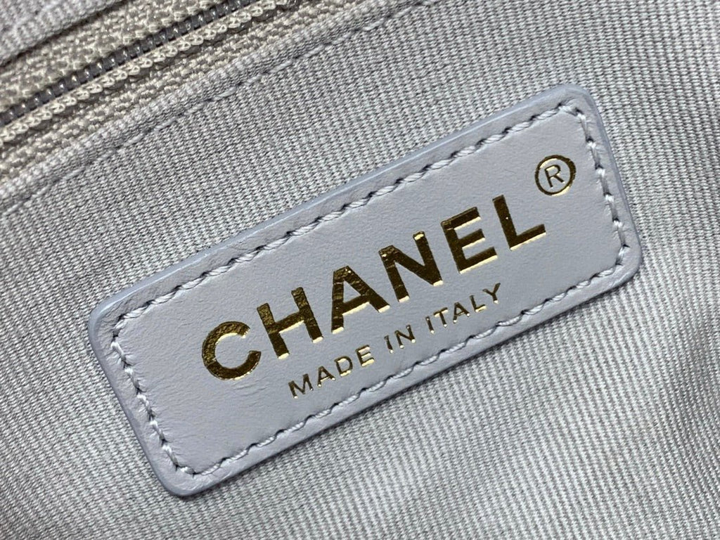 Chanel Co Co Cross Body Bag 24cm Grey