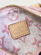 Louis Vuitton Nano Speedy in Monogram 16cm Pink