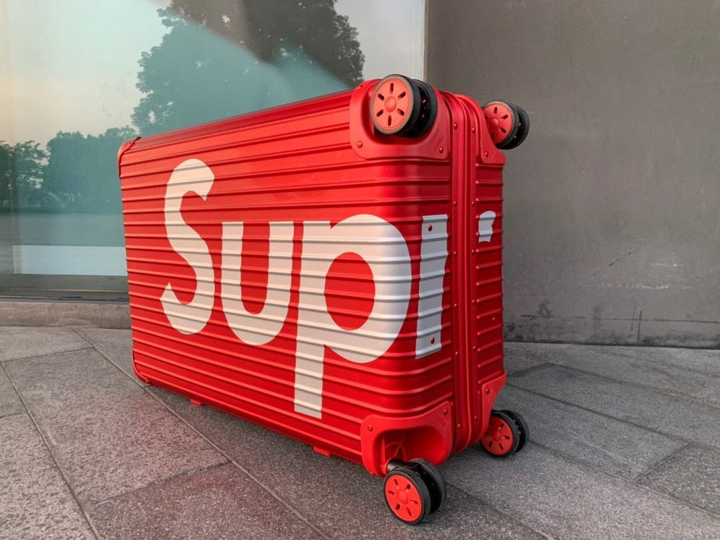 Louis Vuitton x Supreme Rolling Vali In Red 20 Inch