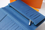 Louis Vuitton Monogram Wallet 19cm Blue
