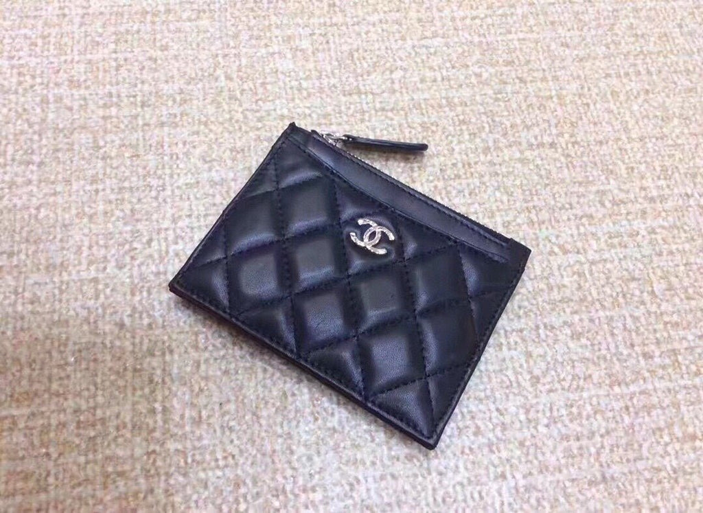 Chanel COCO Classic Clutch 12cm Black Silver