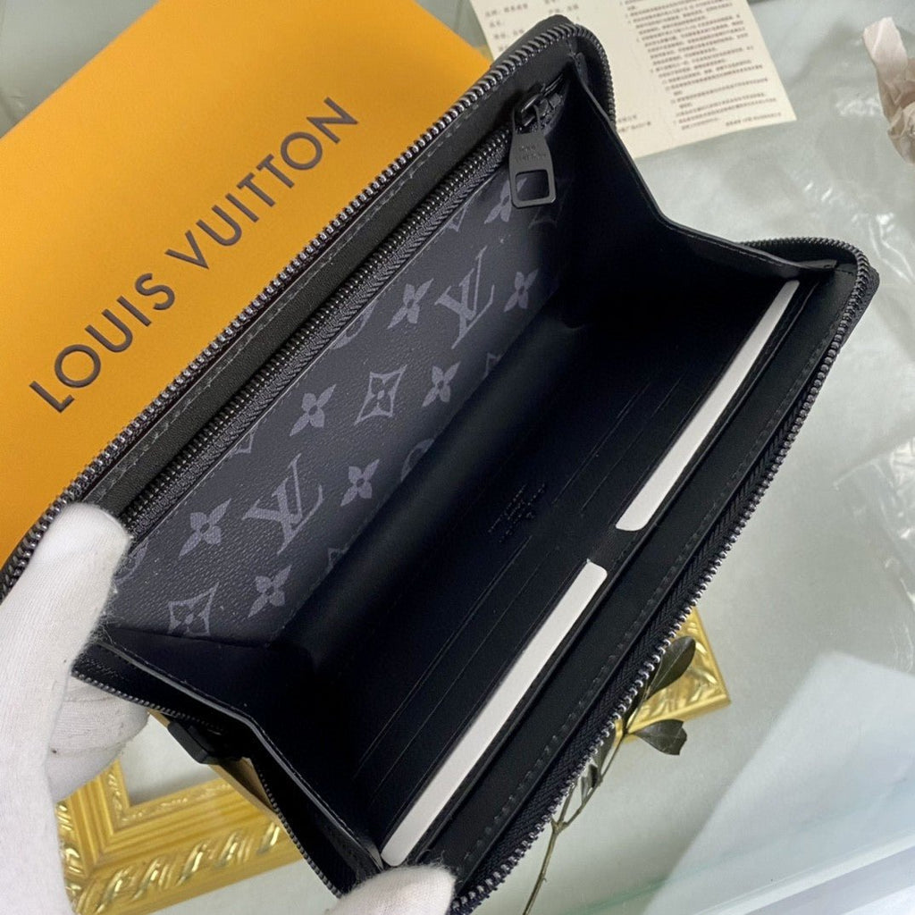 Louis Vuitton Zippy Wallet Trunk 20cm Black