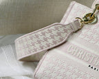 Christian Dior Medium Lady D-Lite Bag 24cm Pink