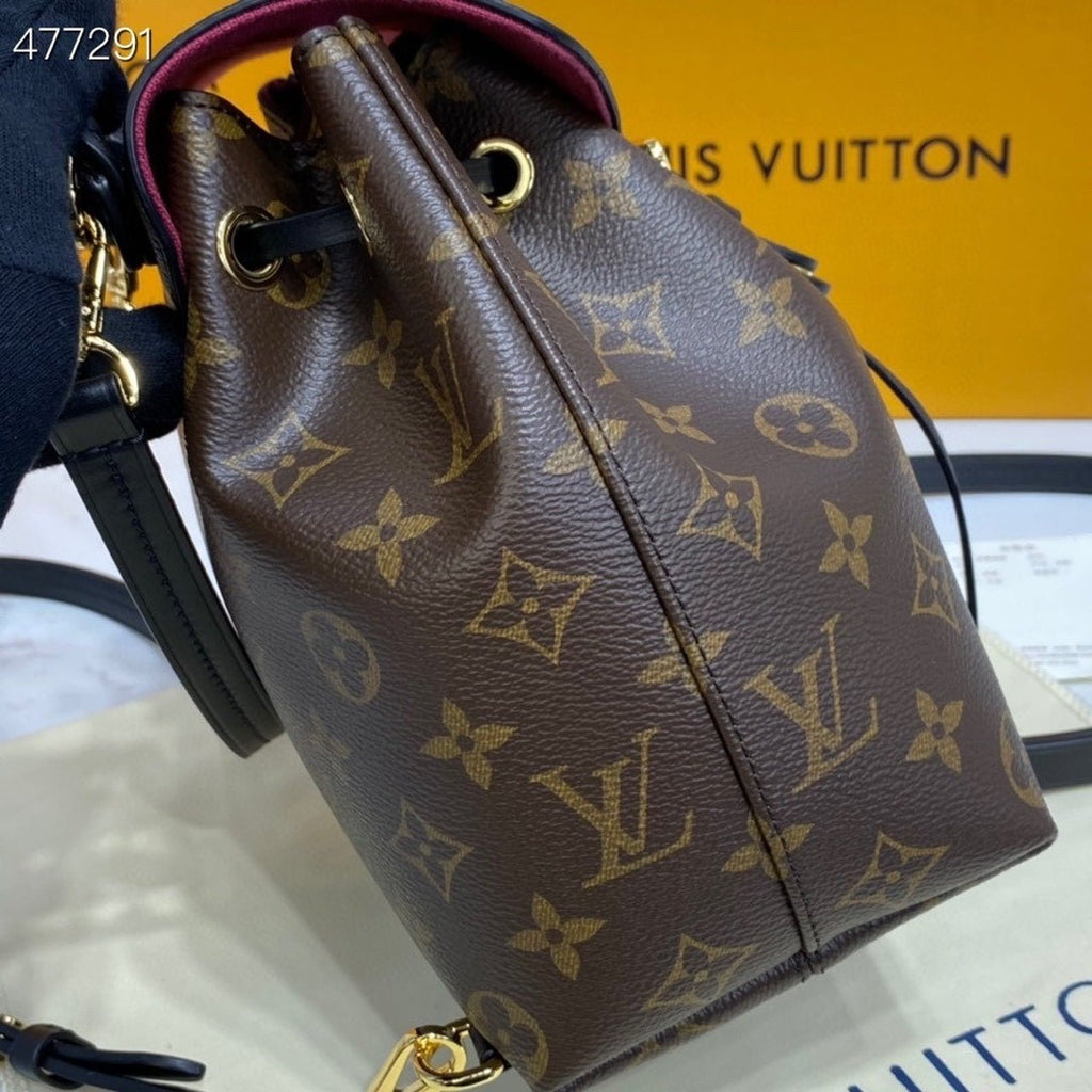 Louis Vuitton Montsouris BB Bag Monogram Canvas Spring/Summer Collection M44502 Brown/Black