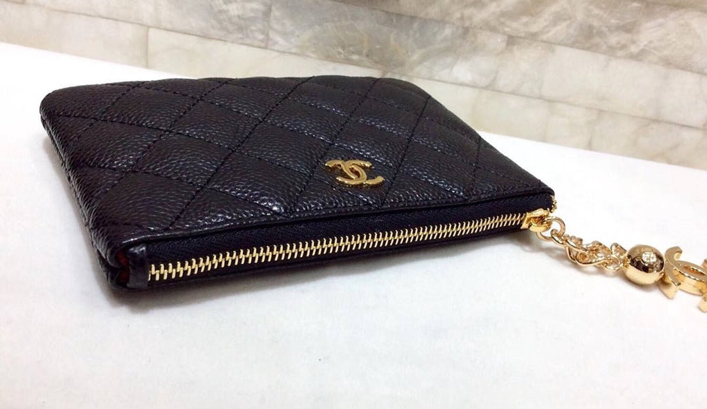 CO-CO Chanel Clutch With Gold Hardware 14cm