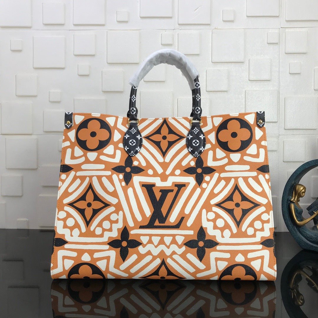 Louis Vuitton On The Go GM Tote Bag 41 cm, Orange