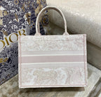Christina Dior Medium Book Tote Bag 36cm Light Pink