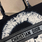 Christina Dior Book Tote Black Bag 42 cm