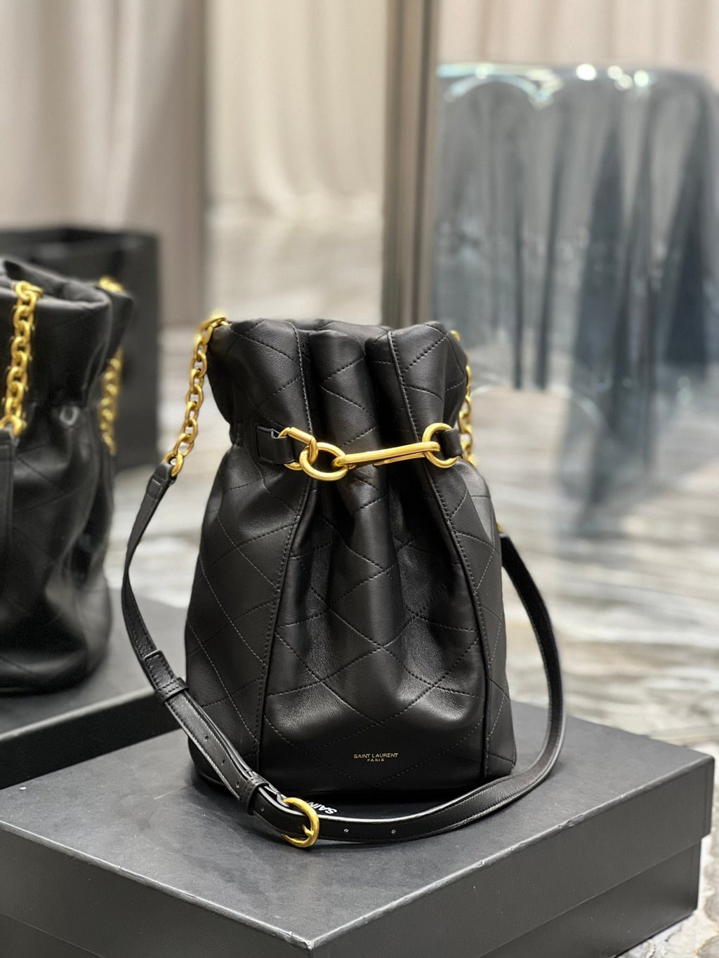 Saint Laurent Le Maillon Bucket Bag 27cm