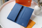 Louis Vuitton Monogram Wallet 19cm Blue