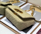 Small Dior Beige Caro Bag 20cm