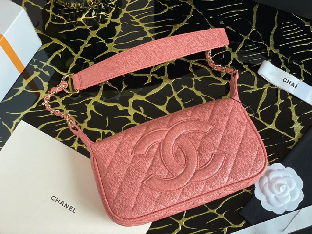 Chanel Classic Shoudlerbag 25cm Pink